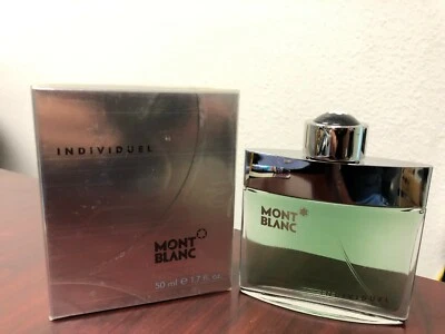 *DE COLECCIÓN 2004* MONTBLANC INDIVIDUAL MEN por SCANNON S.A 1,7 oz/50 ML EDT Spray Foto 1 de 4