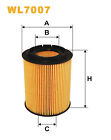 Oil Filter fits VW TRANSPORTER Mk4 2.8 96 to 00 AES Wix 021115561B 021115562A