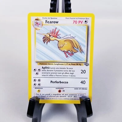 Pokemon FEAROW 36/64 Jungle Card - ITALIAN -Never Played - NM/M - Image 1 of 3