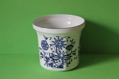 Reichenbach traumhafter imposanter Übertopf Blumentopf Zwiebelmuster 16 cm - Bild 1 von 3