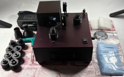 Pulitore muffa video nastro Direct Drive con sensore di arresto.VHS, Betamax, 8mm e altro - Immagine 1 di 4