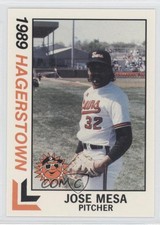 1989 Best Hagerstown Suns Jose Mesa #3