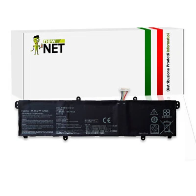 NEW NET Batteria compatibile con ASUS VivoBook 14 Flip TP470EA TP470EZ 11.55V 42Wh