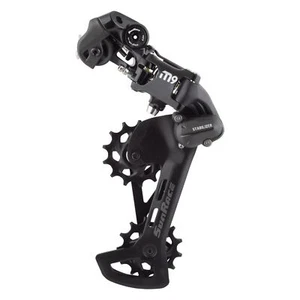 SunRace M900 Rear Derailleur - 9-Speed, Medium Cage, Black, Shimano Rear Direct - Picture 1 of 1