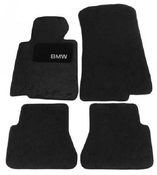 Novo OEM 1999-2004 BMW 3 Series E46 conversível 4 peças conjunto de tapete preto 82110021270 - Imagem 1 de 1