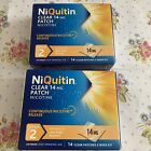 Niquitin Step 2 Patch 14mg 14 Pack . Exp. 08/2026. X 2 Packs