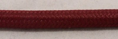 Table Lamp Rewire Kit Round Fabric Cable BC B22 1/2" threaded rod - Image 1 of 4