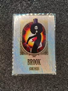 Panini One Piece Treasure Set 25th Exclusive Card Parallel Brook 1/15 #9 - Foto 1 di 2