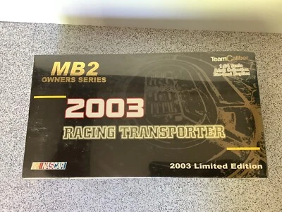 Team Caliber 2003 Jerry Nadeau 01 US Army Transporter Hauler, 1:64 Scale; SEALED - Image 1 of 4