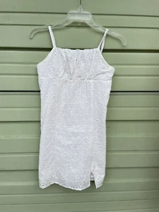 Art Class Girls' Shirred Bodice Woven Dress White size L 10-12 (READ NOTE) #6971 - Picture 1 of 10