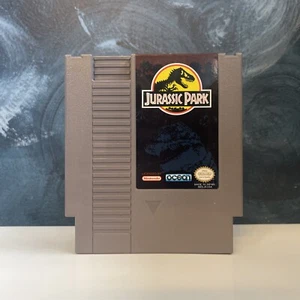 Jurassic Park - 1993 NES Nintendo Game - Cart Only - TESTED! GOOD CONDITION - Picture 1 of 4