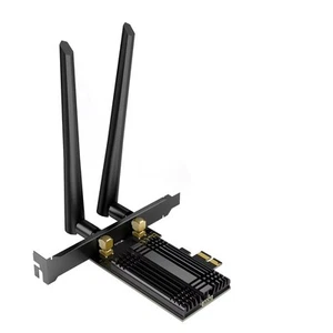 WiFi 7 Card Bluetooth 5.4 PCIE Adapter 8774Mbps Tri-Band 2.4G/5G/6GHz for1165 - Photo 1/9