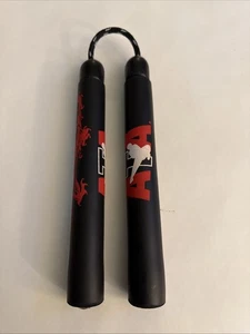 Ssahng Jeol Bong nunchuck 9 Inch BLACK ATA Taekwondo - Picture 1 of 9