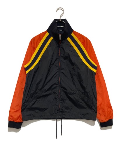 GUCCI Giacca Nylon Vintage Logo Taglia:48 Nero Uomo 500958