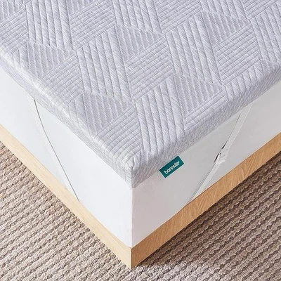 Bonnvia® Topper 100x200cm Memory Foam Matratzentopper Hart 6cm hoch Boxspring - Bild 1 von 4