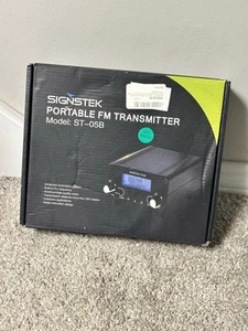 Signstek ST-05B double mode longue portée stéréo diffusion émetteur FM domestique - Photo 1/2