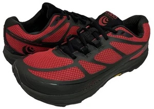 Topo Terraventure 2 Mens 9 Red Black Trail Running Shoes - Picture 1 of 9
