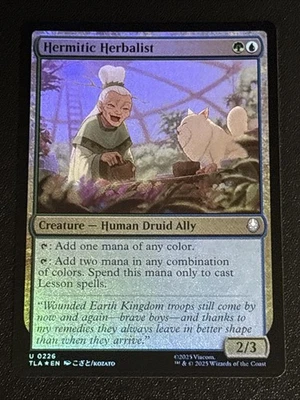 MTG Avatar: The Last Airbender Hermitic Herbalist Foil 0226 NM - Image 1 of 2
