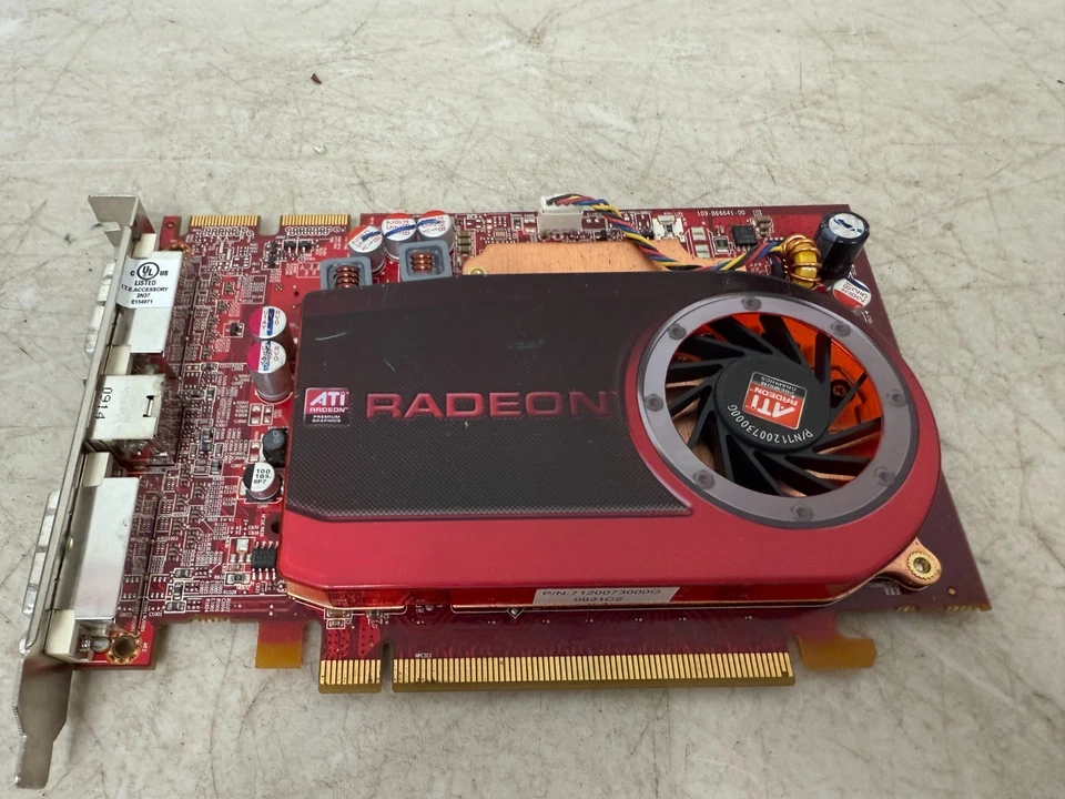 OEM Dell (M639J) ATI Radeon HD 4670 512MB DDR3 Dual DVI PCI-e x16 Video Card - Image 1 of 4