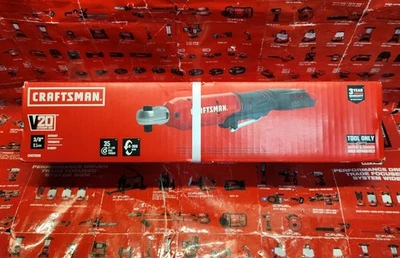 ⭐️NEW⭐️ CRAFTSMAN® V20* Cordless 3/8-Inch Drive Ratchet CMCF930B - Image 1 of 2
