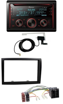 Pioneer 2DIN MP3 DAB USB CD Bluetooth Autoradio für Fiat Ducato Citroen Jumper P - Bild 1 von 4