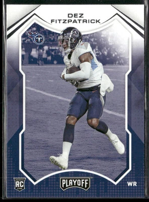2021 Panini Playoff #230 Dez Fitzpatrick Tennessee Titans Rookie Football Card - Image 1 of 2