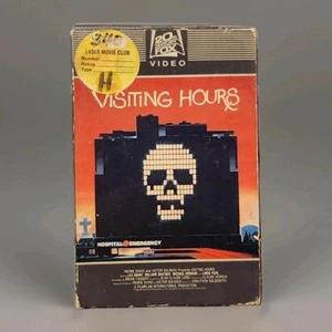 Visiting Hours (VHS, 1982) CBS/FOX Drawer Box 80s Slasher Horror CBS Fox HTF - Picture 1 of 5