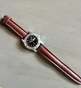 Wrangler Quarzuhr braun Lederband Vintage Western Cowboy lässig robust - Bild 1 von 8