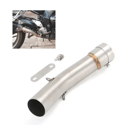 Deslizables para Yamaha FZ1 2006-2015 Motocicleta Escape Puntas Tubo Eslabón Medio Foto 1 de 4