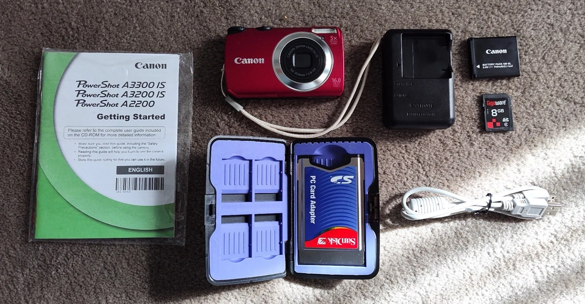 Canon PowerShot A3300 IS Digital Cameras for Sale - Shop New