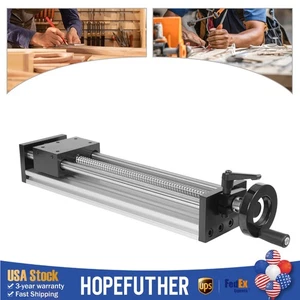 Riel de mesa deslizante de eje óptico de 250 mm mesa deslizante manual guía de riel lineal - Imagen 1 de 18