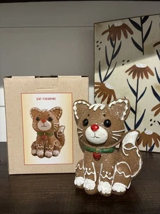 Cracker Barrel Gingerbread Cat Decoration - Picture 1 of 5