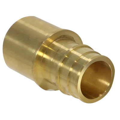 10 Pc XFITTING 1 Pex A X 1 Female Sweat Adapter, 1 Inch Expansion Sweat Coupling - Image 1 of 4