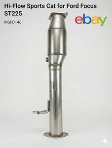 Milltek 200 Cell Sports Catalyst Ford Focus ST 225 ST225 3 inch Exhaust MSFD146 - Picture 1 of 1