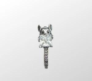 Disney Stitch & Stone Ring Size 54 (M½ - N½) 193740C01 With Gift Box - Picture 1 of 4