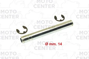 PERNO Ø 14 mm. CON SEEGER CAVALLETTO CICLOMOTORI PIAGGIO SI 50 - CIAO PX 50 - B - Foto 1 di 1