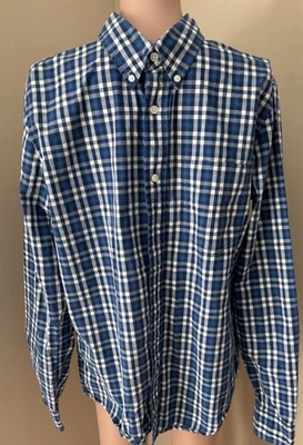 Jack Spade Warren Street Men's Large Multi Checked Long Sleeve Dress Shirt - Image 1 of 3