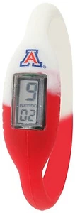 Reloj digital de silicona mediano Rumba Time para hombre Universidad de Arizona blanco rojo - Imagen 1 de 1