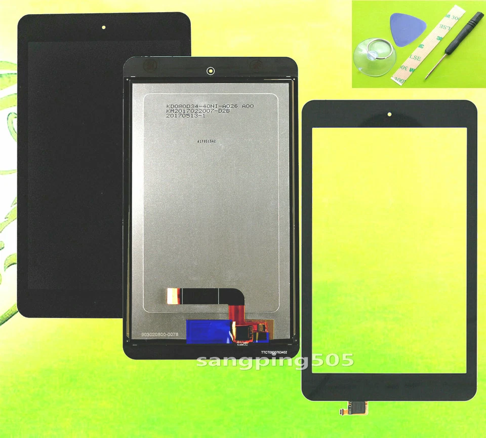 Conjunto de digitalizador de pantalla táctil/pantalla LCD para LG G Pad F2 8,0" LK460 Sprint Foto 1 de 1