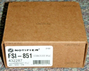 FSI-851 NOTIFIER INTELLIGENT IONIZATION SMOKE DETECTOR FOR FIRE ALARM SYSTEM - Picture 1 of 2