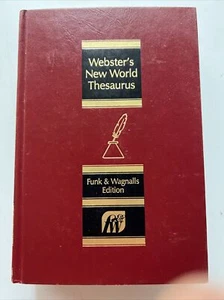 Websters new world thesaurus - Picture 1 of 3