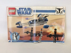 Lego Star Wars 8015 * Instruction Manual Only - Imagen 1 de 3