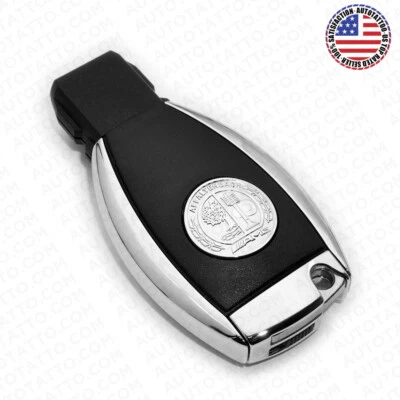 Genuine OEM Remote Key Cover Badge For Mercedes Car Key AMG Apple Tree Sport - Image 1 of 4