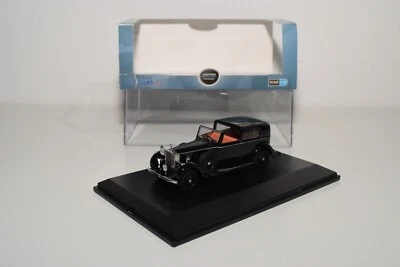 B10 1:43 OXFORD 43RRP3001 ROLLS ROYCE PHANTOM II SDV MULLINER NOIR MIB - Photo 1/4