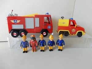 Fireman Sam bundle Large Jupiter, Venus and 5 figures - Picture 1 of 10