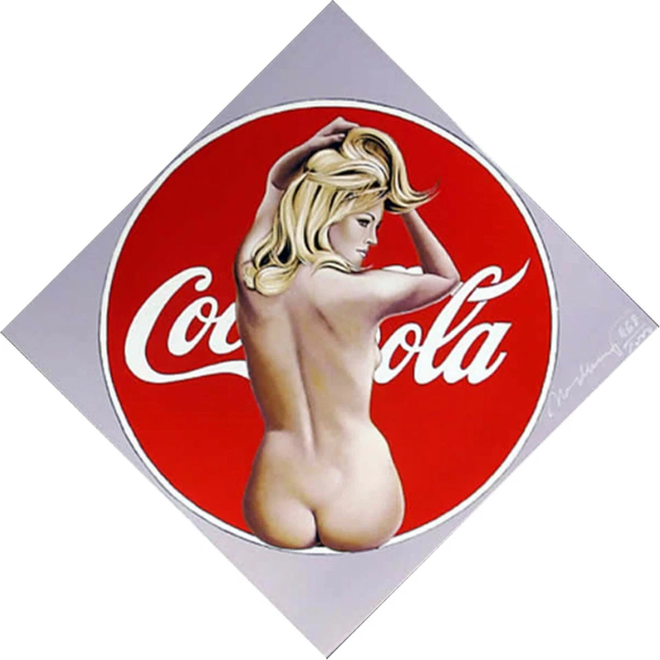 Mel Ramos - The pause that refreshes - Emaille, 2001 - Luxus - Bild 1 von 1