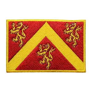 Anglesey County Flag Patch Iron On Patch Sew On Badge Embroidered Patch - Picture 1 of 1