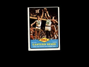 1973 Topps 63 NBA Eastern Semis/Celts oust Hawks/2nd Straight Year VG #D1,209593
