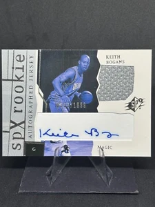 Keith Bogans 2003-04 SPx Rookie Jersey Auto 0005/1999 #185 Orlando Magic - Picture 1 of 2