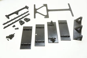 CEN F450 Upgrade Truck Long Bed Tonneau Cover Bed Cap + Tool Box / Headache OPTN - Picture 1 of 16